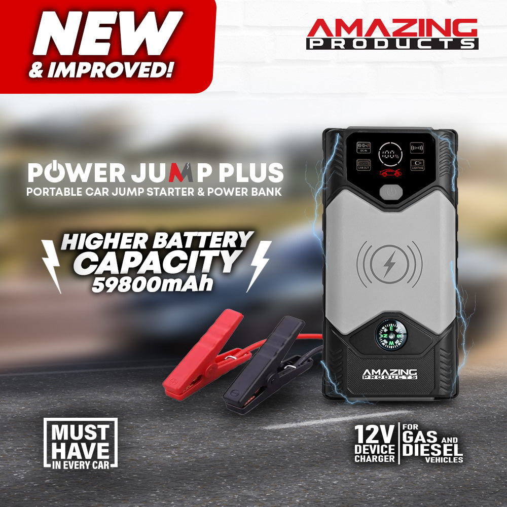 Power Jump Plus - Portable Car Jump Starter