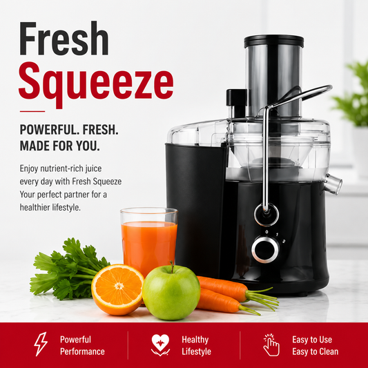 Fresh Squeeze Self-Cleaning Juicer