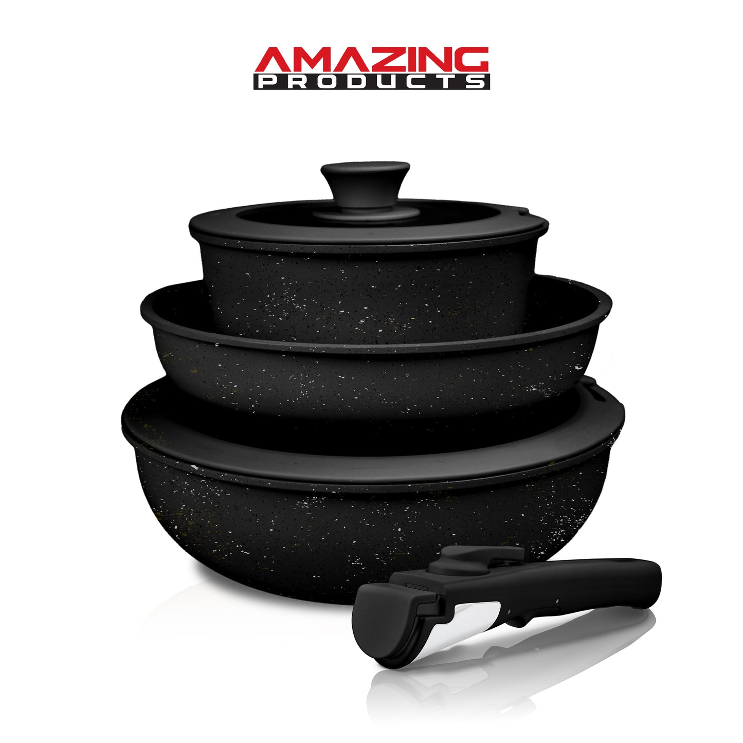 FlexiPan Multipurpose Interchangeble Cookware Pan Set