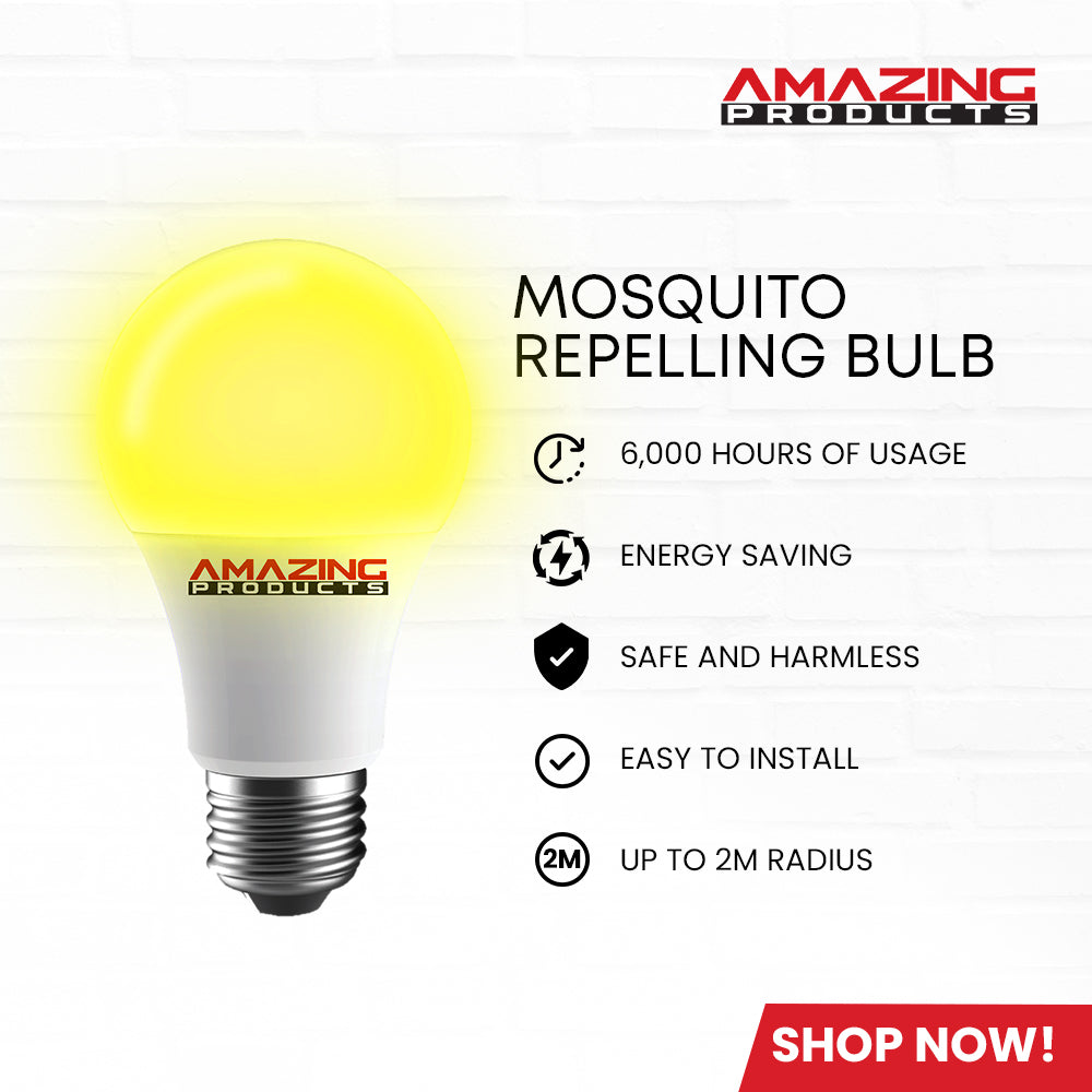 LED Mosquito Repelling Bulb