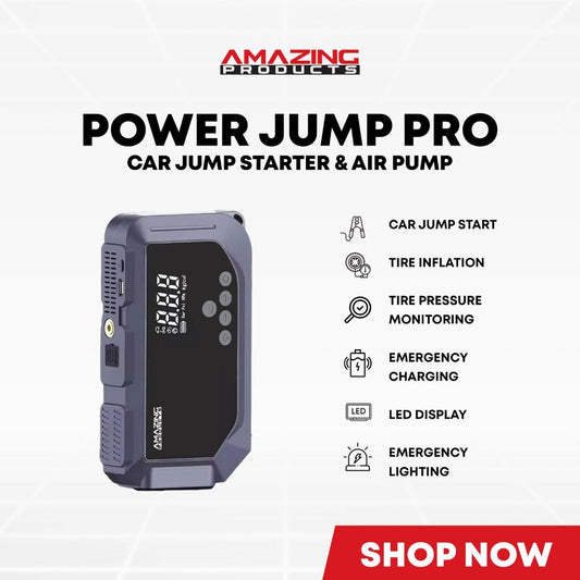 Power Jump Pro - Portable Car Jump Starter