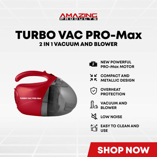 Turbo Vac Pro Max - 2 in 1 Vacuum Cleaner and Blower
