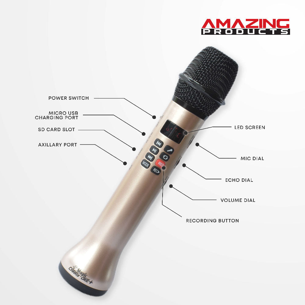 Magic Carry Oke+ - Portable Karaoke